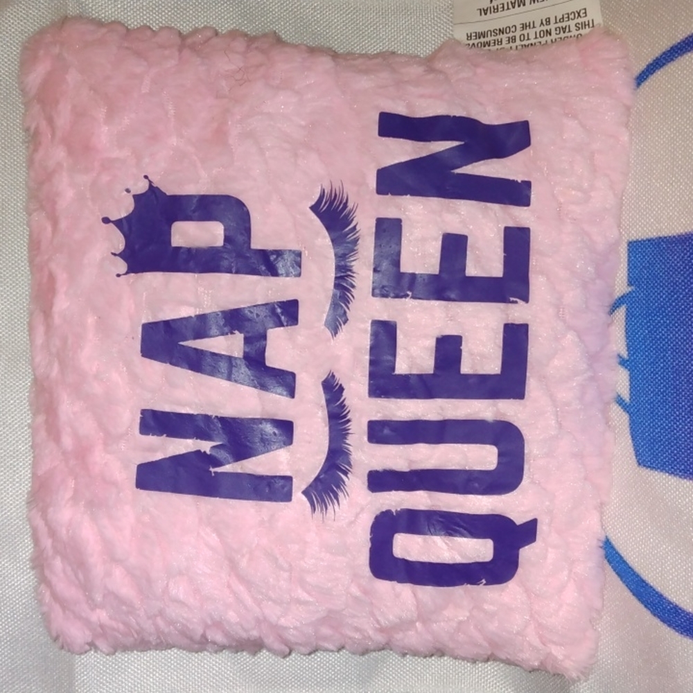 Pink nap Queen pillow